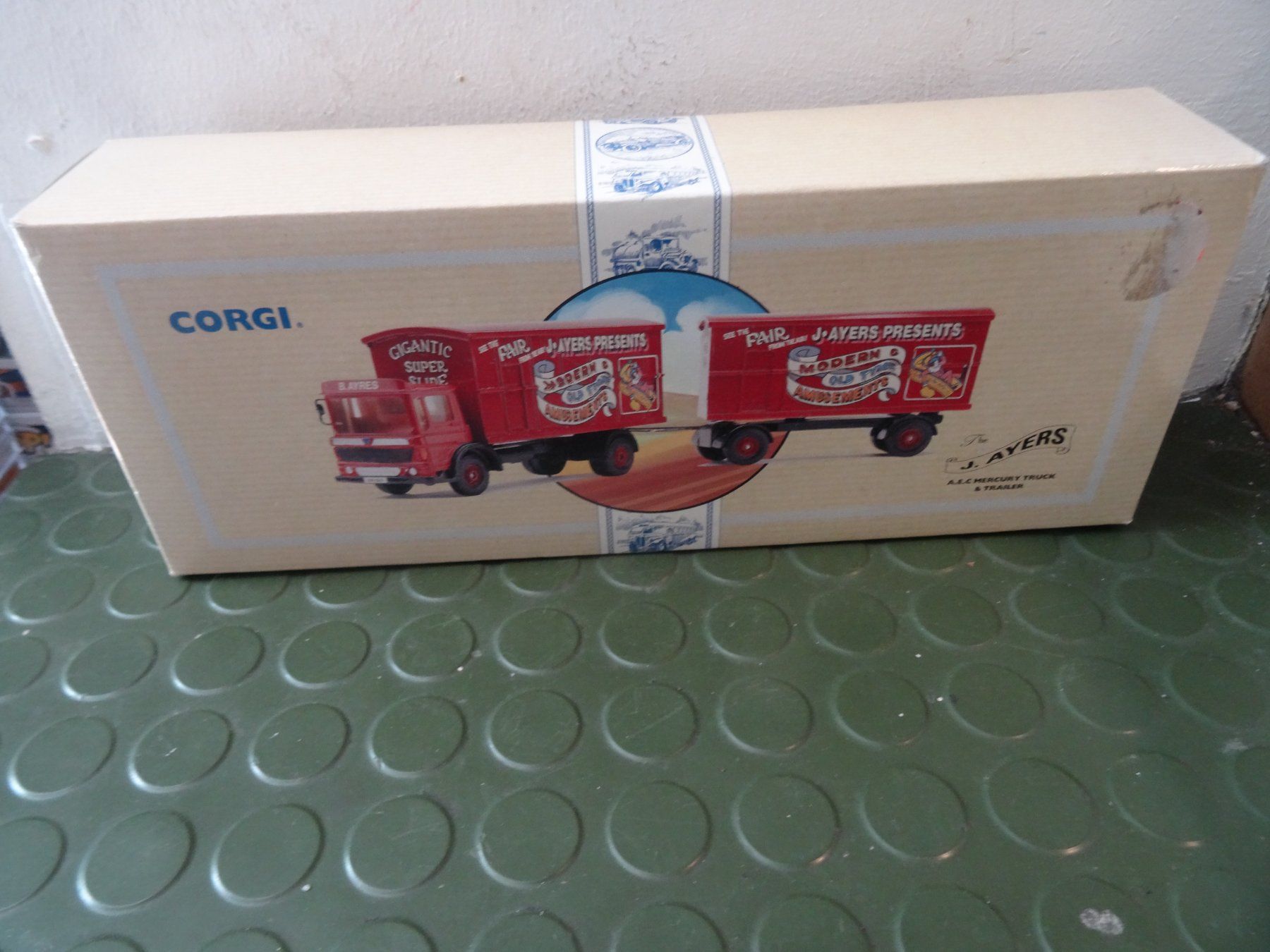 Corgi Toys Modellini d'auto: Corgi 11201 Truck & Trailer, J. Ayers, Limit. Edition – Usato da Olten venduto da pechsisa1