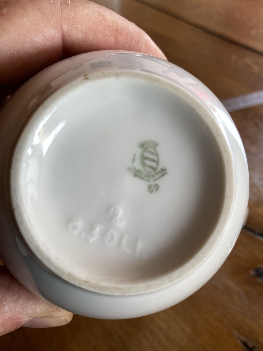 Set di piatti: Vintage Milchkännchen Langenthal – Usato da Zimmerwald venduto da Holzdata1 2