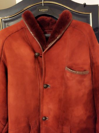 Herren Moutonmantel gr 52 eu NEW PRICE