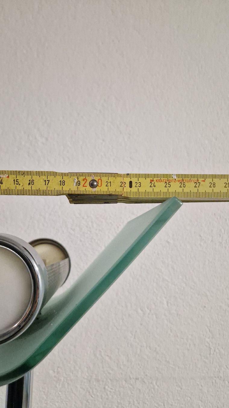 Lampade: Stehlampe mit Glasschirm – Usato da Zürich venduto da anna.caterina 5