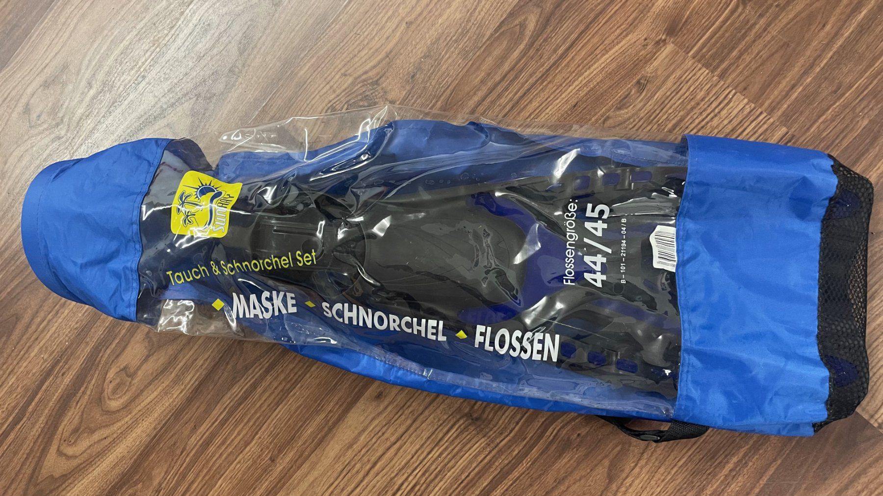 Pinne, Maschere & Boccagli: Flossen Grösse 44/45 (neu) – Usato da Flüelen venduto da jodel_du 1