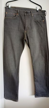 Levi's 505 Herren Jeans 36/30 Grau - Straight, guter Zustand