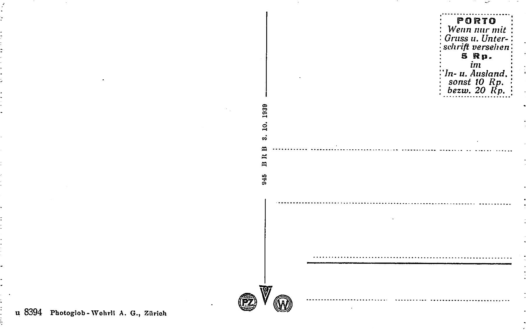 Cartoline postali: Gletsch mit Rhonegletscher – Usato da Ottikon b.Kemptth. venduto da Neptun1974 1