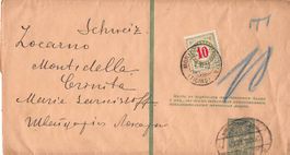 Streifband aus RUSSLAND - austaxiert MONTI BELLA 1903