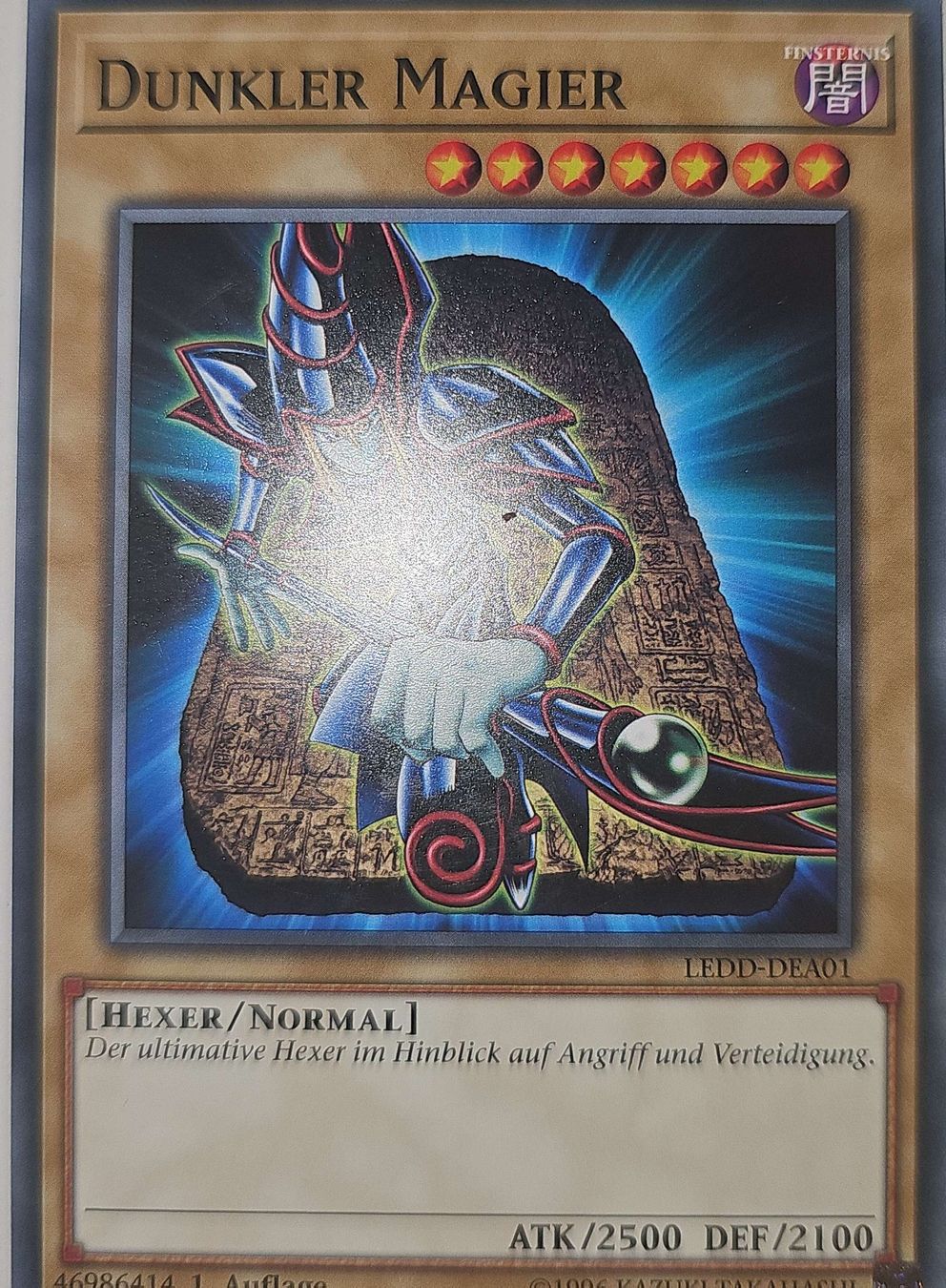 Yugioh Sammelbilder & Trading cards: Dunkler Magier LEDD 1.Auflage – Gebraucht aus Gossau SG von KingofRingx3