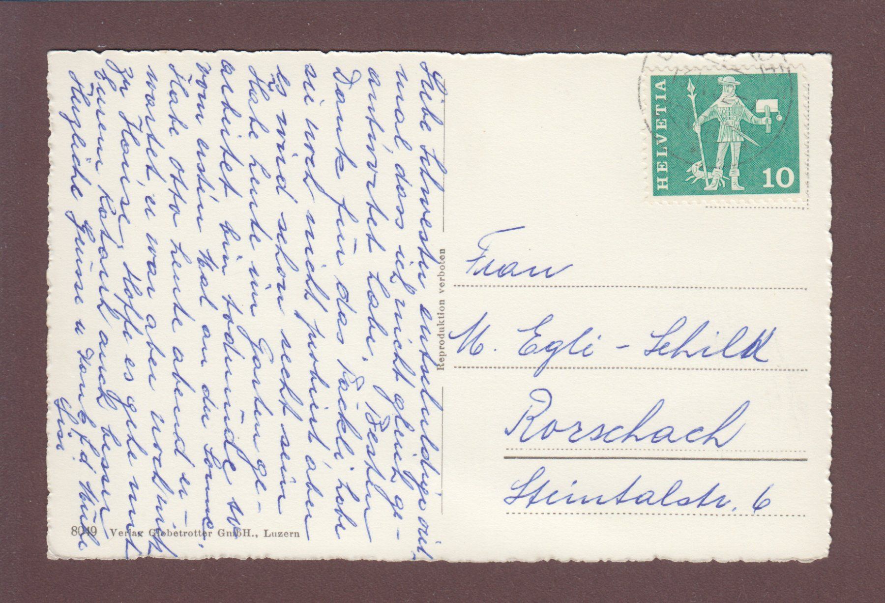 Cartoline postali: Sustenstrasse - HOTEL STEINGLETSCHER - 1962 – Usato da Pully venduto da nicecards 1