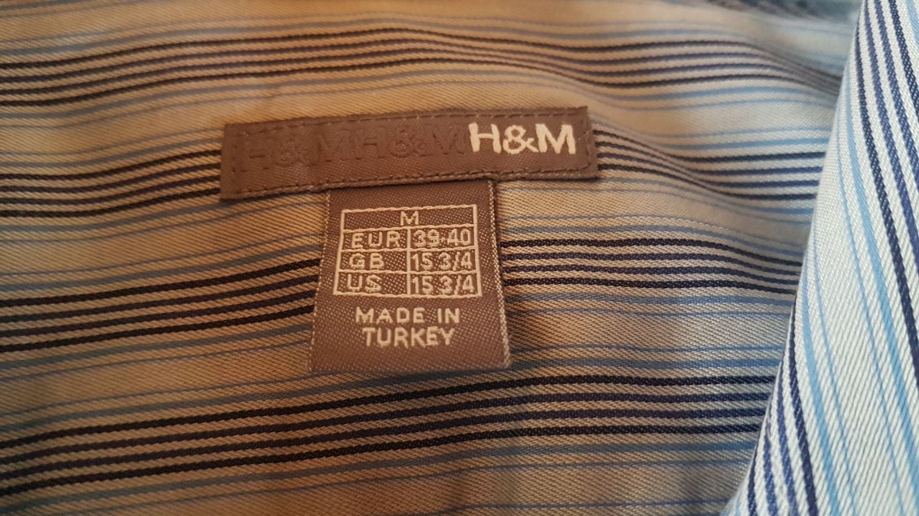 H&M Hemden: Chemise taille M marque H&M 100% coton – Gebraucht aus Villiers von san_jn5w 4