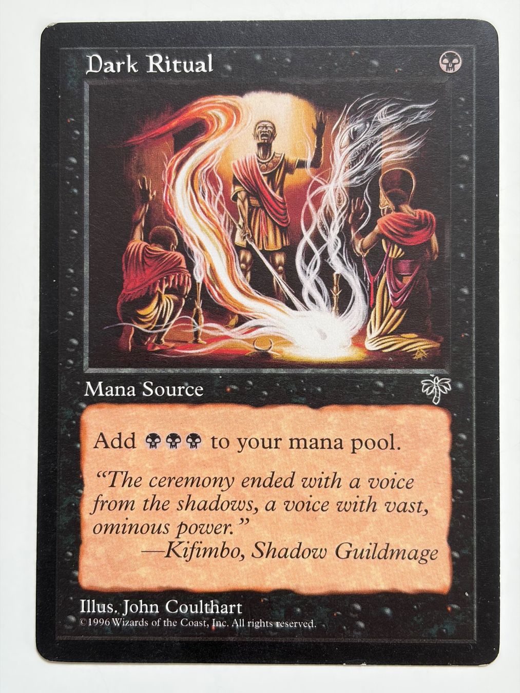 Magic The Gathering Carte collezionabili: Dark Ritual - Mirage – Usato da Bonstetten venduto da ddiederichs