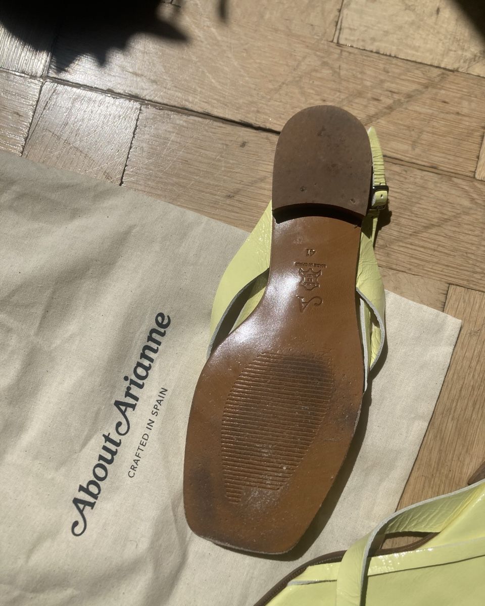 Scarpe da donna: About Arianne Zitronengelbe Sandale  – Usato da Zürich venduto da lil_tqy8 2