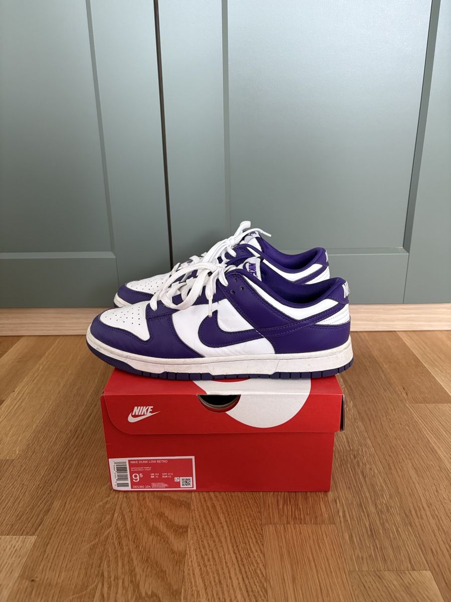 Nike Scarpe da uomo: Dunk low court purple – Usato da Denens venduto da gui_zwb2