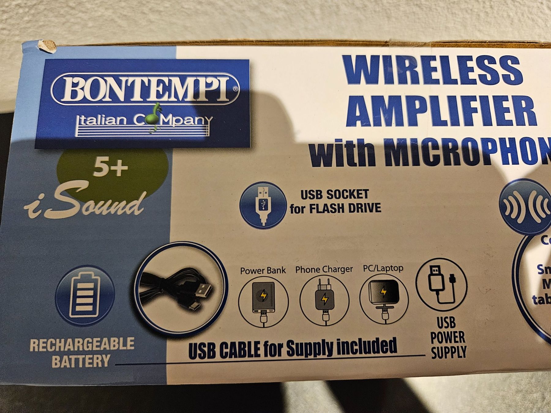 Amplificatori: Neu - Bontempi - Wireless Verstärker mit Mikrofon – Nuovo e nell'imballaggio originale da Dagmersellen venduto da Jarsetz_Restposten 3