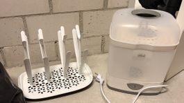 GRATIS! Chicco Flaschensterilisator, Trockengestell