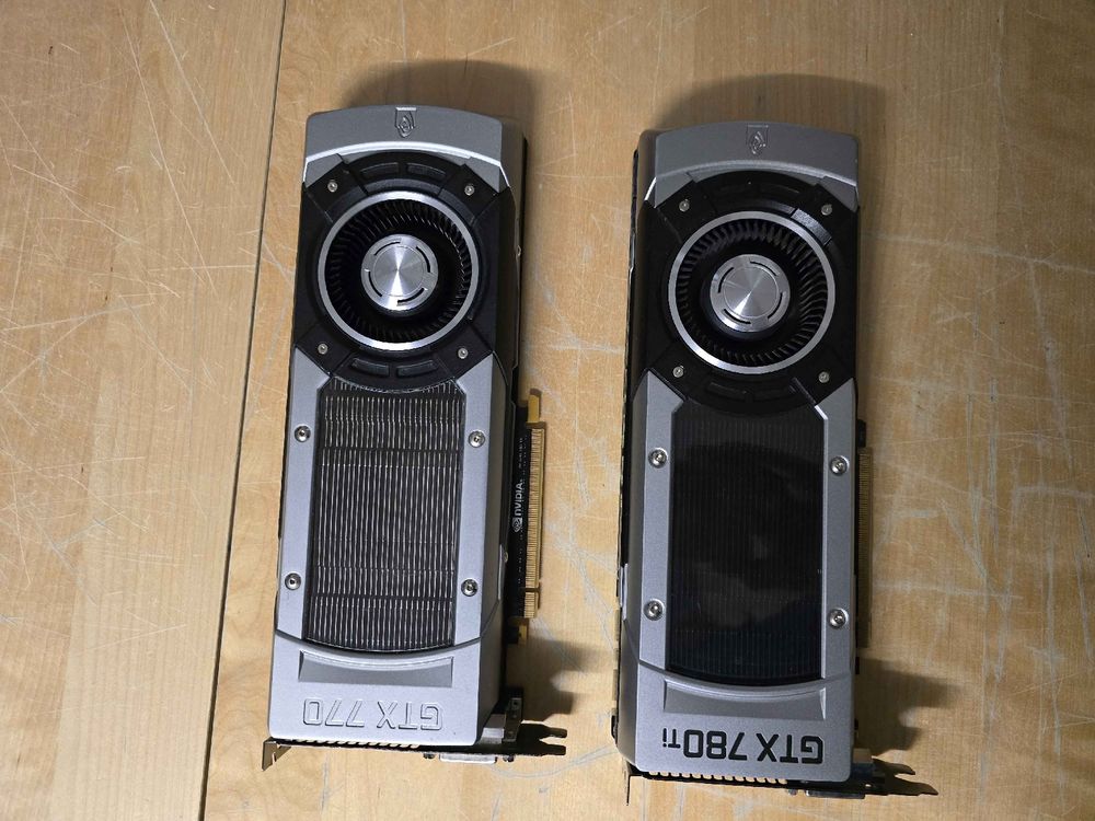 Nvidia Geforce GTX 770 & GTX 780Ti - Defekt für Bastler (Defekt) in ...