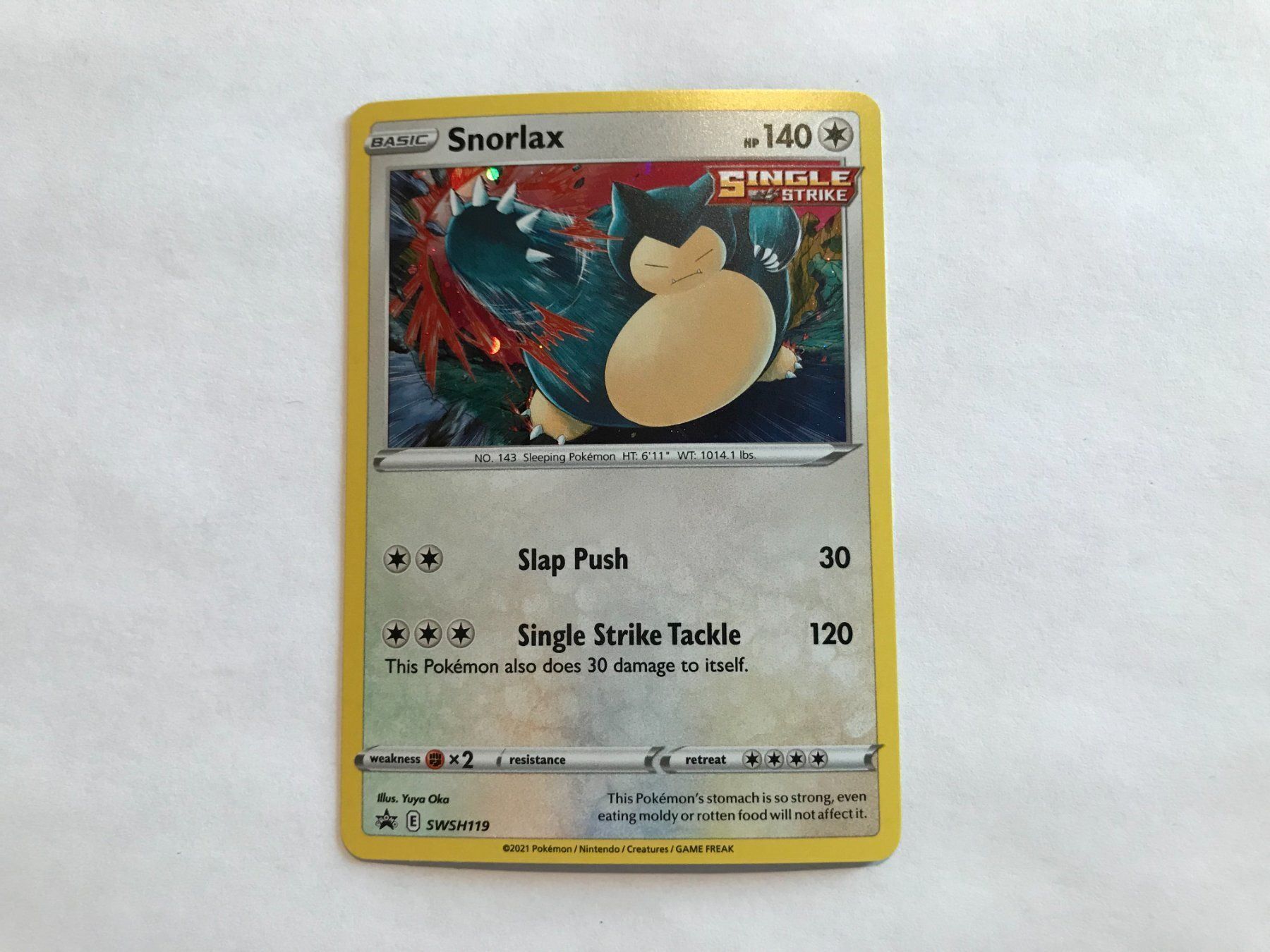 Pokémon Carte collezionabili: Snorlax holo Promo EN – Usato da Hagendorn venduto da Pokecollectorch 1