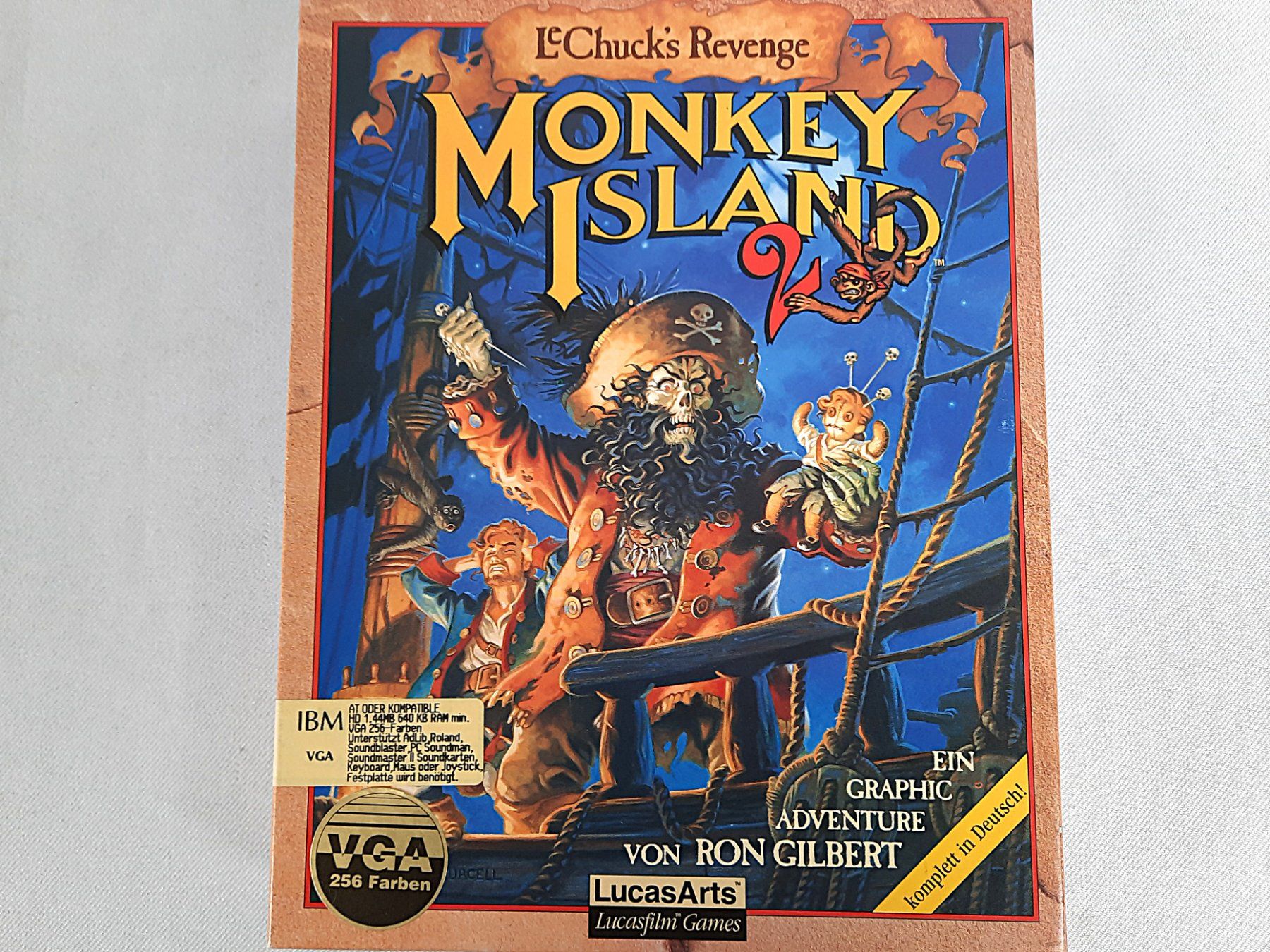 Giochi: LUCASART: "Monkey Island2: LeChuck's Revenge" – Usato da Beinwil am See venduto da Restwert_Beinwil 1
