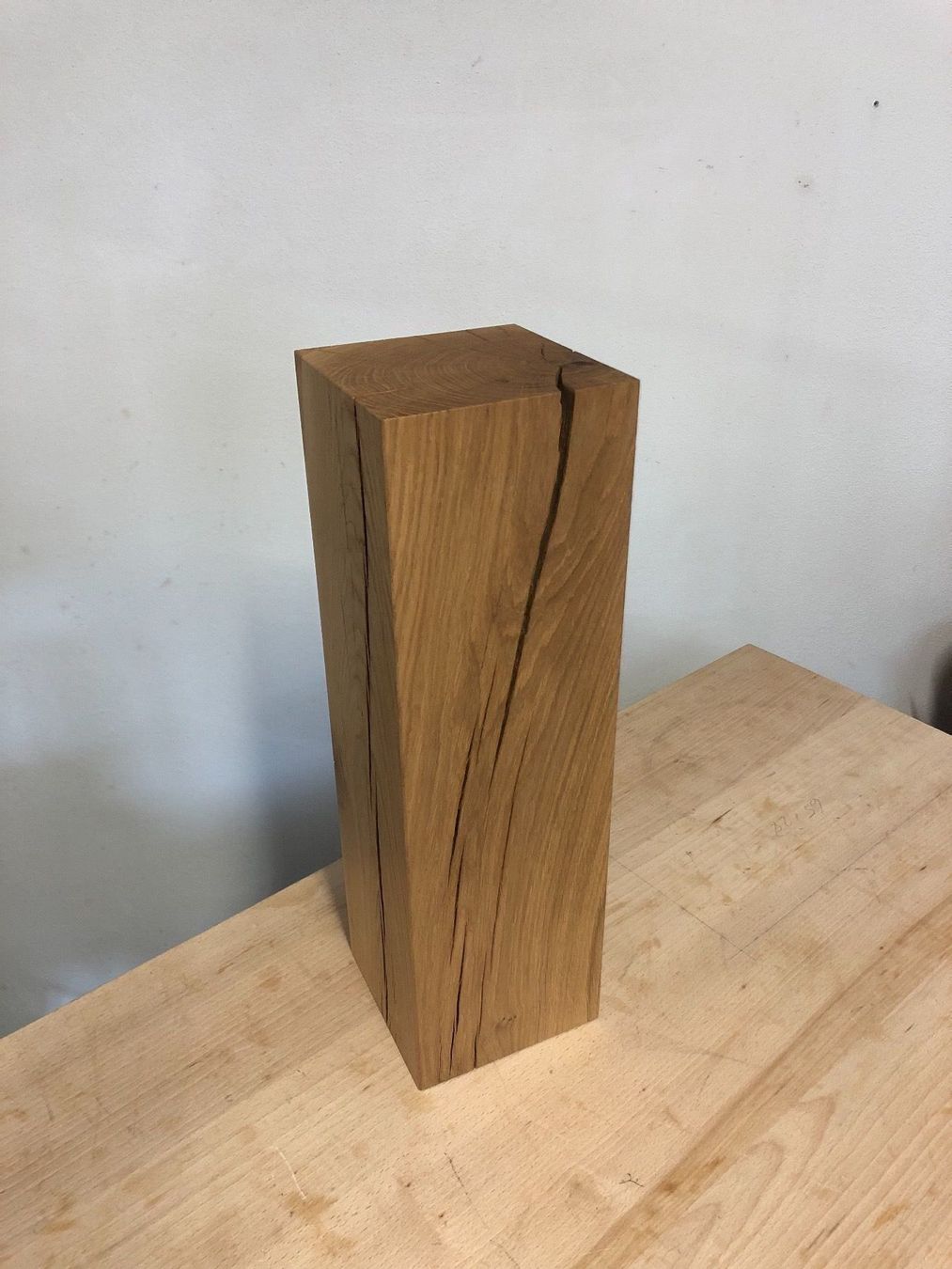 Articoli in legno: Eichensockel, Eichensäule, Eichenklotz – Usato da Perlen venduto da Chregle1 1