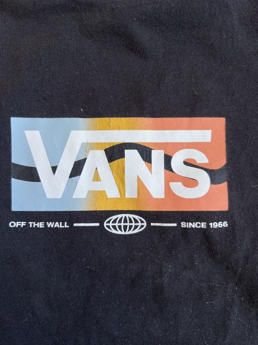 Vans Camicie, T-shirt & Polo: Vans T-Shirt, schwarz, Grösse ca. 146 – Usato da Zürich venduto da Tibet75 1