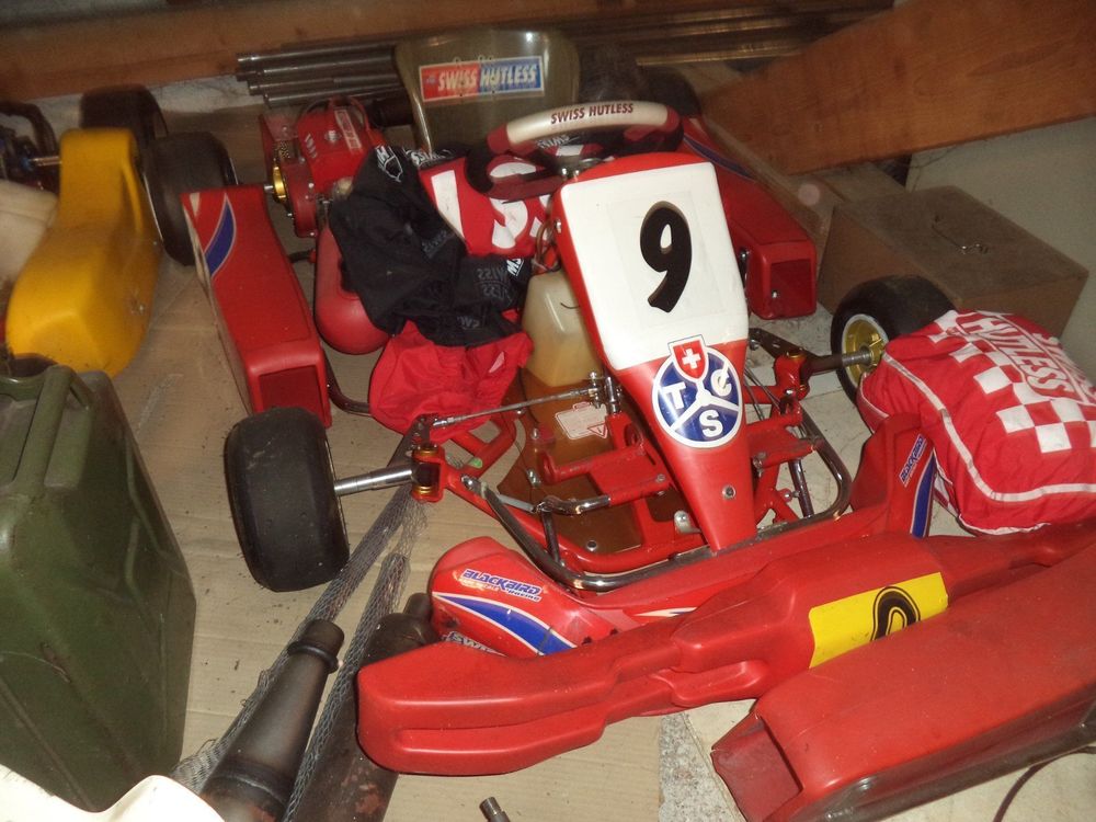 Karts: Occasion Go Kart mit Diversen Anbauteilen. – D'occasion à Turbenthal par lad_929x