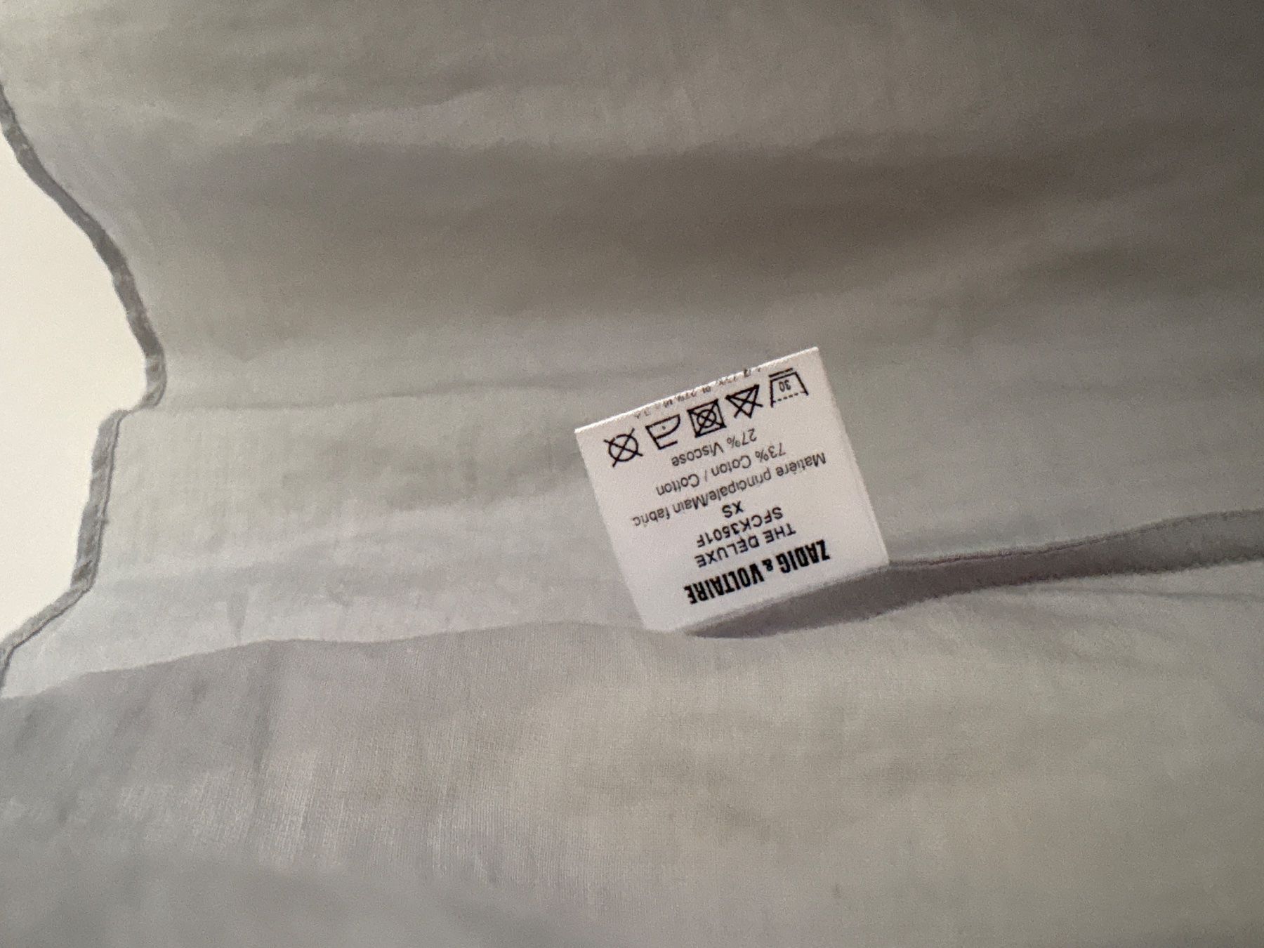 Zadig & Voltaire Camicette: Blouse Zadig – Usato da Lausanne venduto da Soins 3