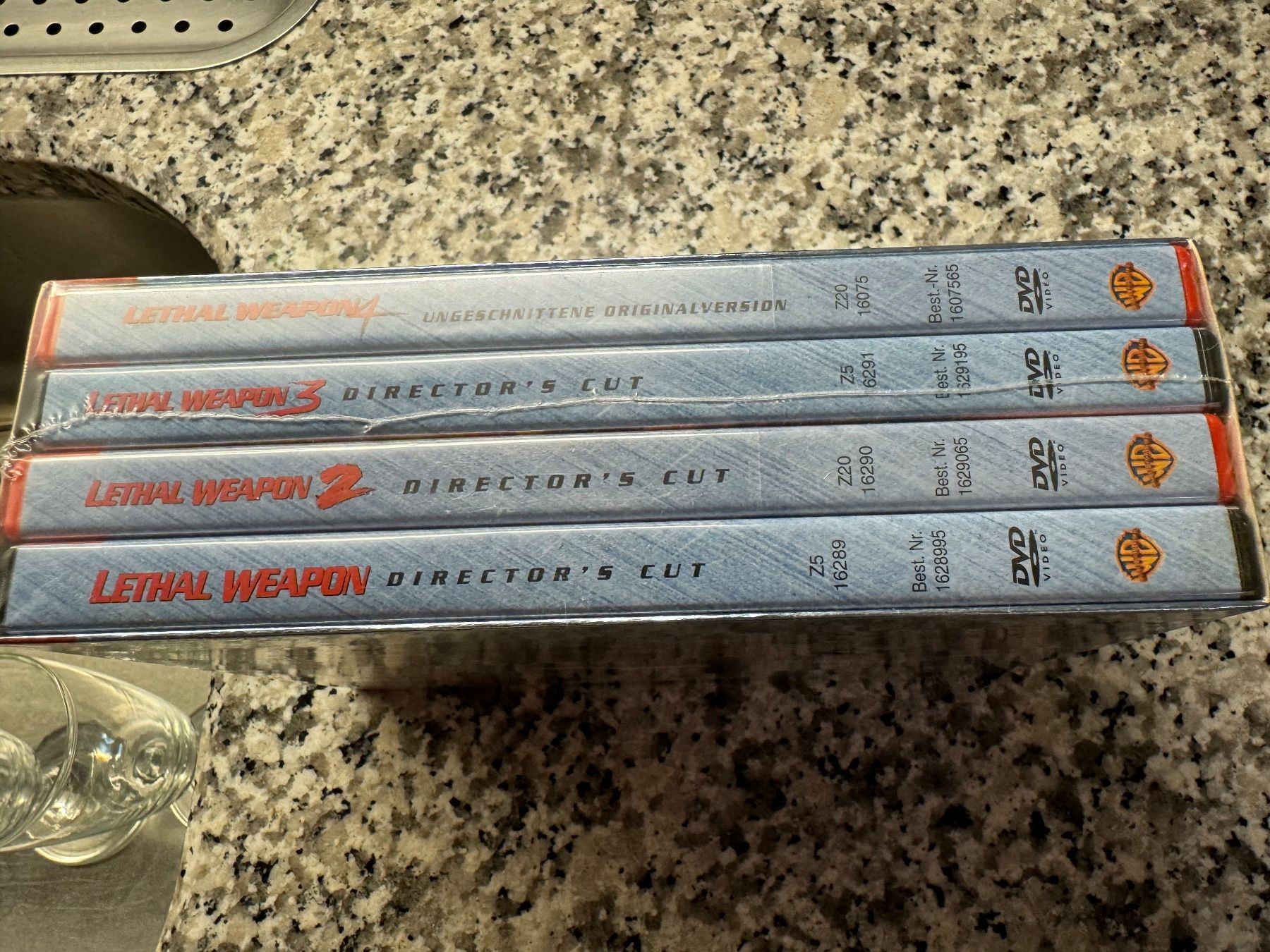 Alle DVDs: Lethal Weapon, Special Edition, Director's Cut – Neu und originalverpackt aus Zug von mida03 2