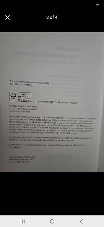 Libri: Buch Integrale Betriebswirtschaftslehre – Nuovo e nell'imballaggio originale da Luzern venduto da car_f2cq 3