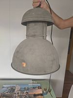 grau Lampe