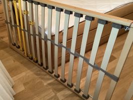 Einlegerahmen/Lattenrost 90x200 cm, Kopf-/Fusshochlagerung