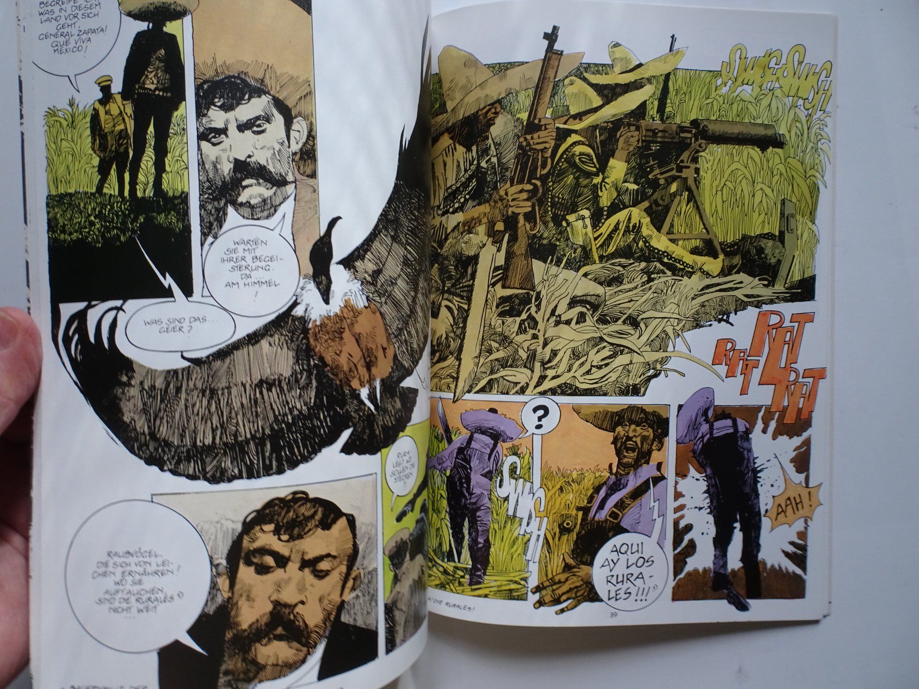 Fumetti: Sergio Toppi Comic: Der Mann von Mexiko – Usato da Schönenwerd venduto da schnitzunddrunter 3