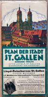 Plan der Stadt St. Gallen - 1933/34