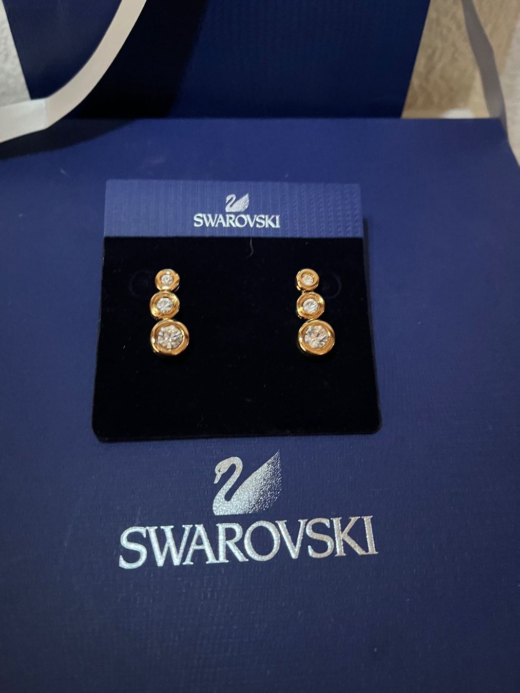 Swarovski Ohrringe & -stecker: Swarovski Ohrringe neu und original – Neu (gemäss Beschreibung) aus Kirchleerau von Piroska05 1