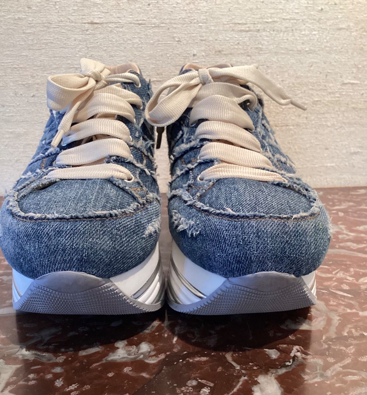 Hogan Damenschuhe: Luxus Sneaker Hogan Denim 38.5 – Gebraucht aus Magadino von sylvierosa 6