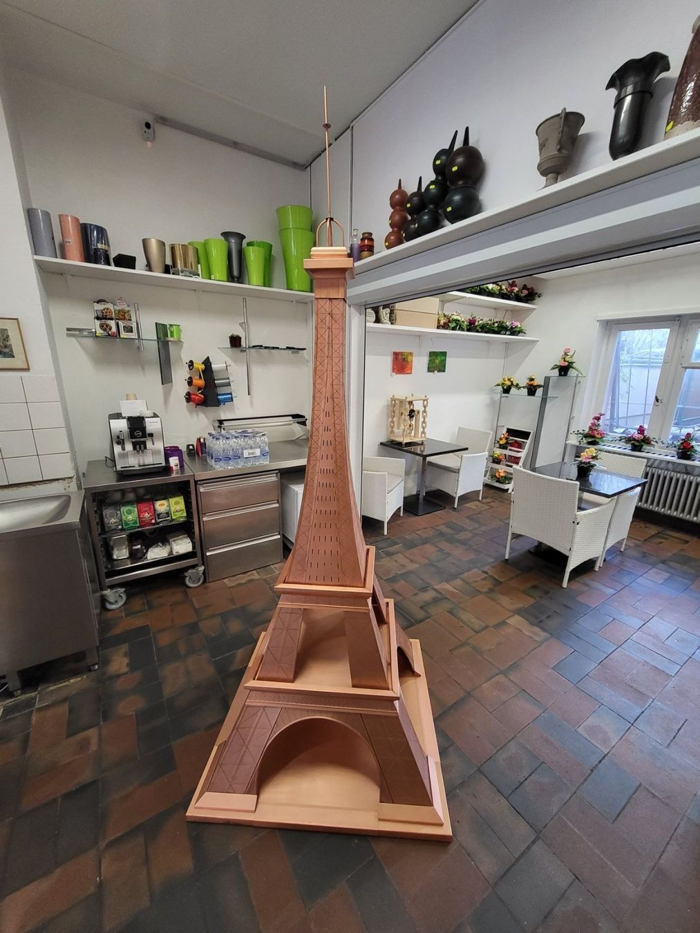 Sculture & Statue: Eifelturm aus Kupfer – Usato da Riehen venduto da helpathomebasel 2
