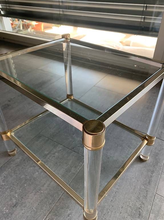 Tische: Beistelltisch aus Glas  – Gebraucht aus Langenthal von bar_2znq 2