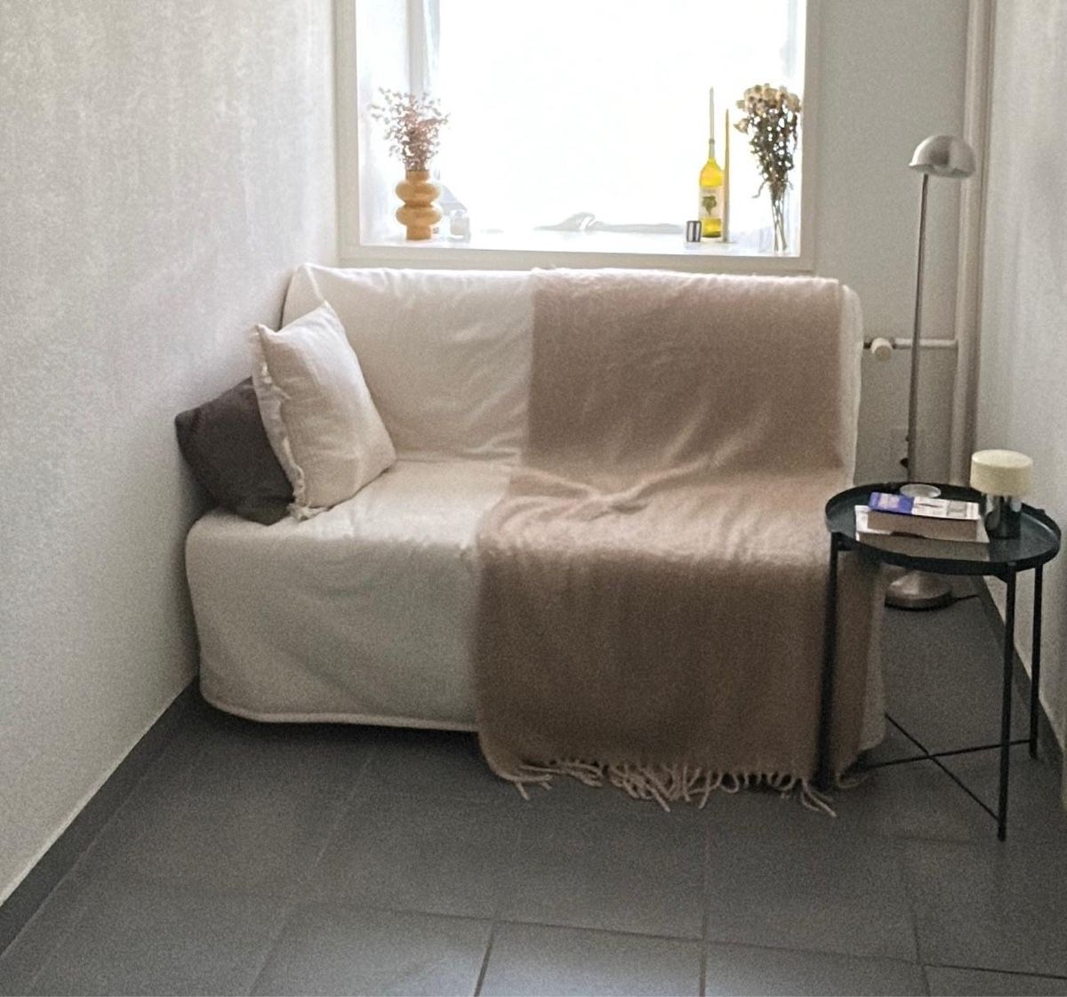 Sofas: IKEA 2-seater sofa bed, Ransta natur – D'occasion à Zürich par con_9yf2