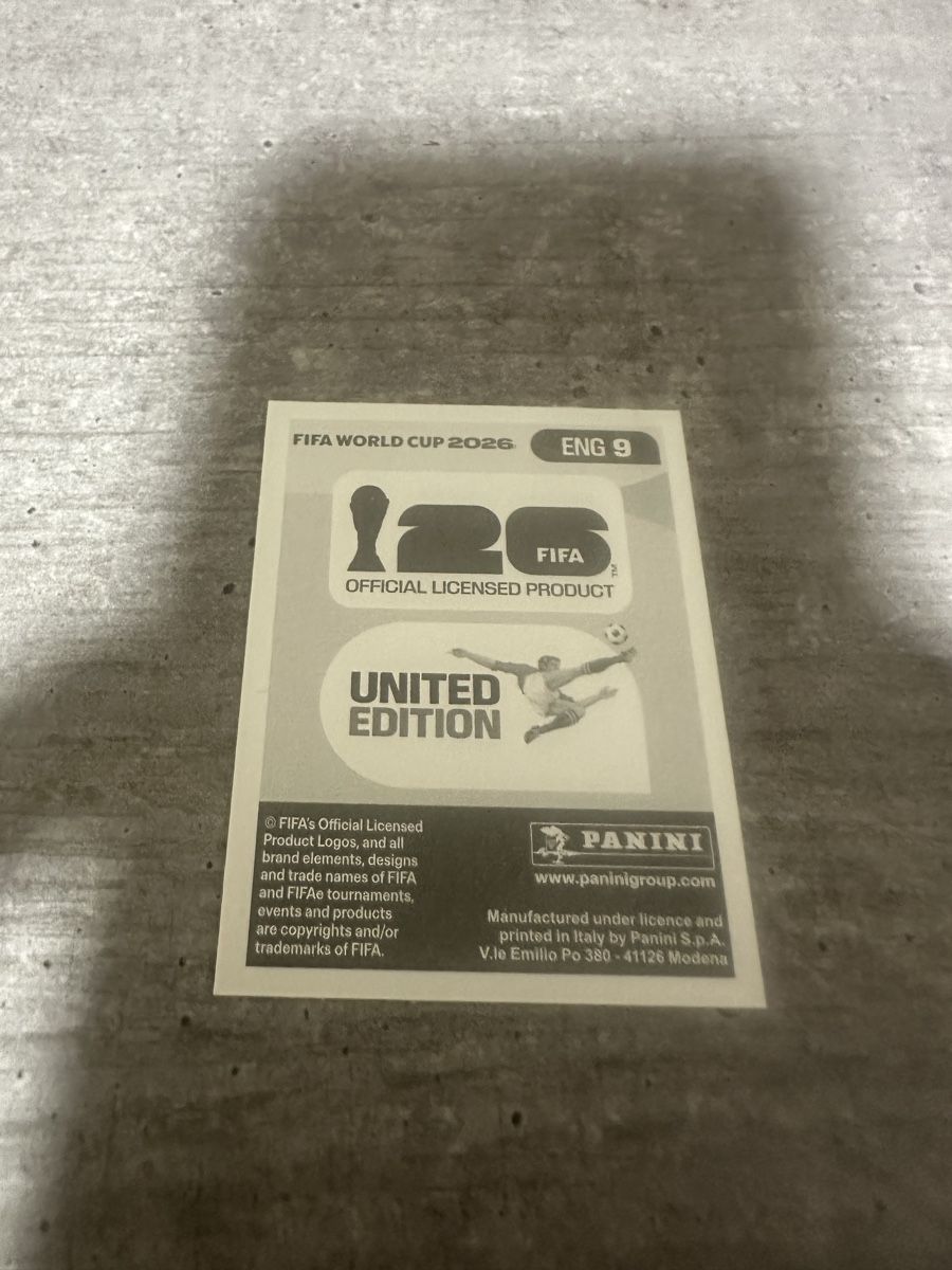 Panini Sammelbilder & Trading cards: ENG 9 , FIFA WORLD CUP 2026 PANINI   – Neu (gemäss Beschreibung) aus Frauenfeld von 1PegPeg1 1