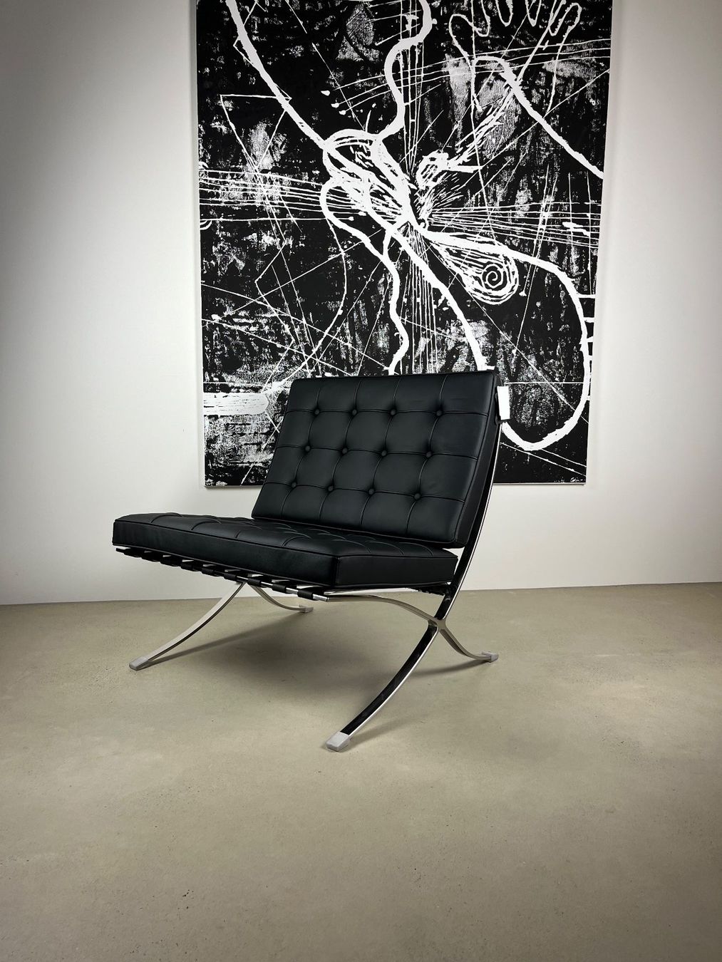 Liegen & Liegestühle: Design-Loungesessel im Stil eines Klassikers - Echtleder – Neu (gemäss Beschreibung) aus Münchenstein von AndreHaus 8