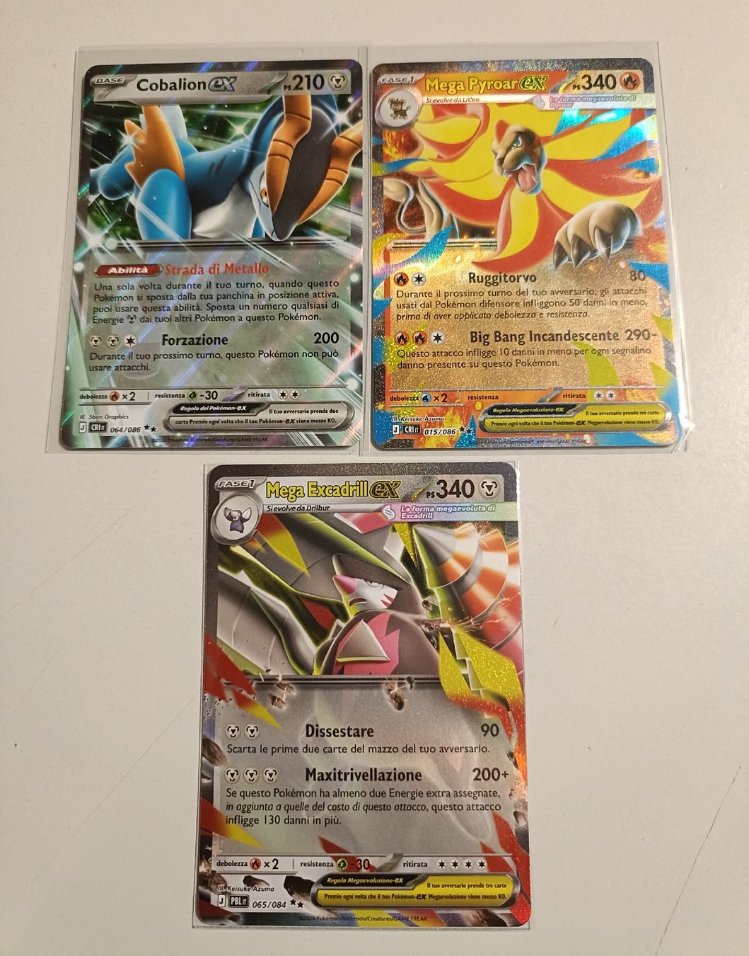 Pokémon Cartes à collectionner: Lotto Pokémon Ex – Neuf (Voir description) à Lostallo par cha_lx5j