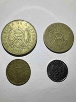 Monnaies Guatemala 2012, 2009, 1991, 2014 usagé