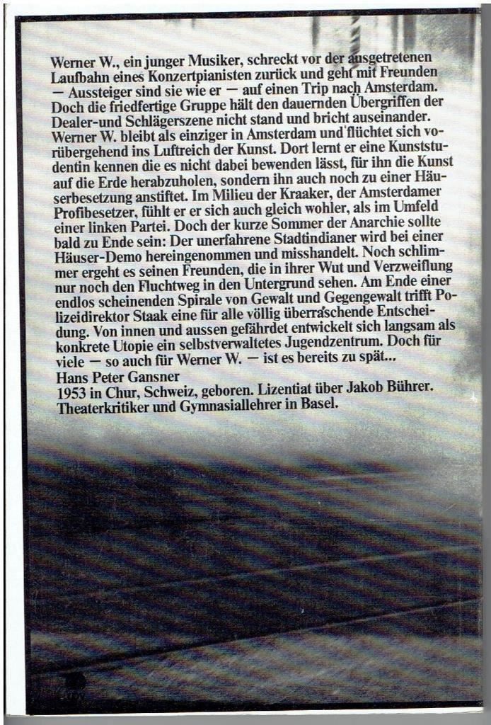 Libri: DESPERADO - roman einer bewegung  H.P. Gansner – Usato da Flims - Dorf venduto da Stagediver 1