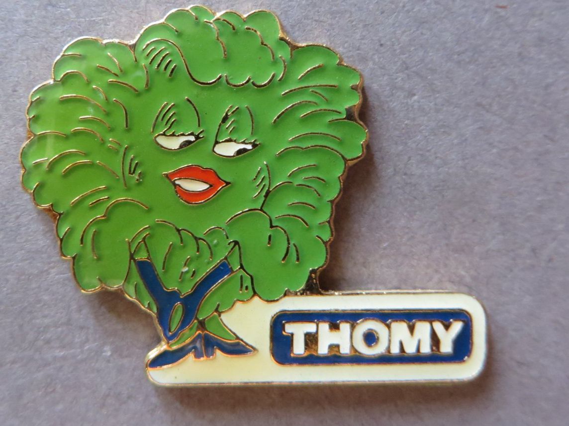 Nestlé Placchette & Badge: PINS, THOMY SALATKOPF – Usato da Neuhausen venduto da luckimucki