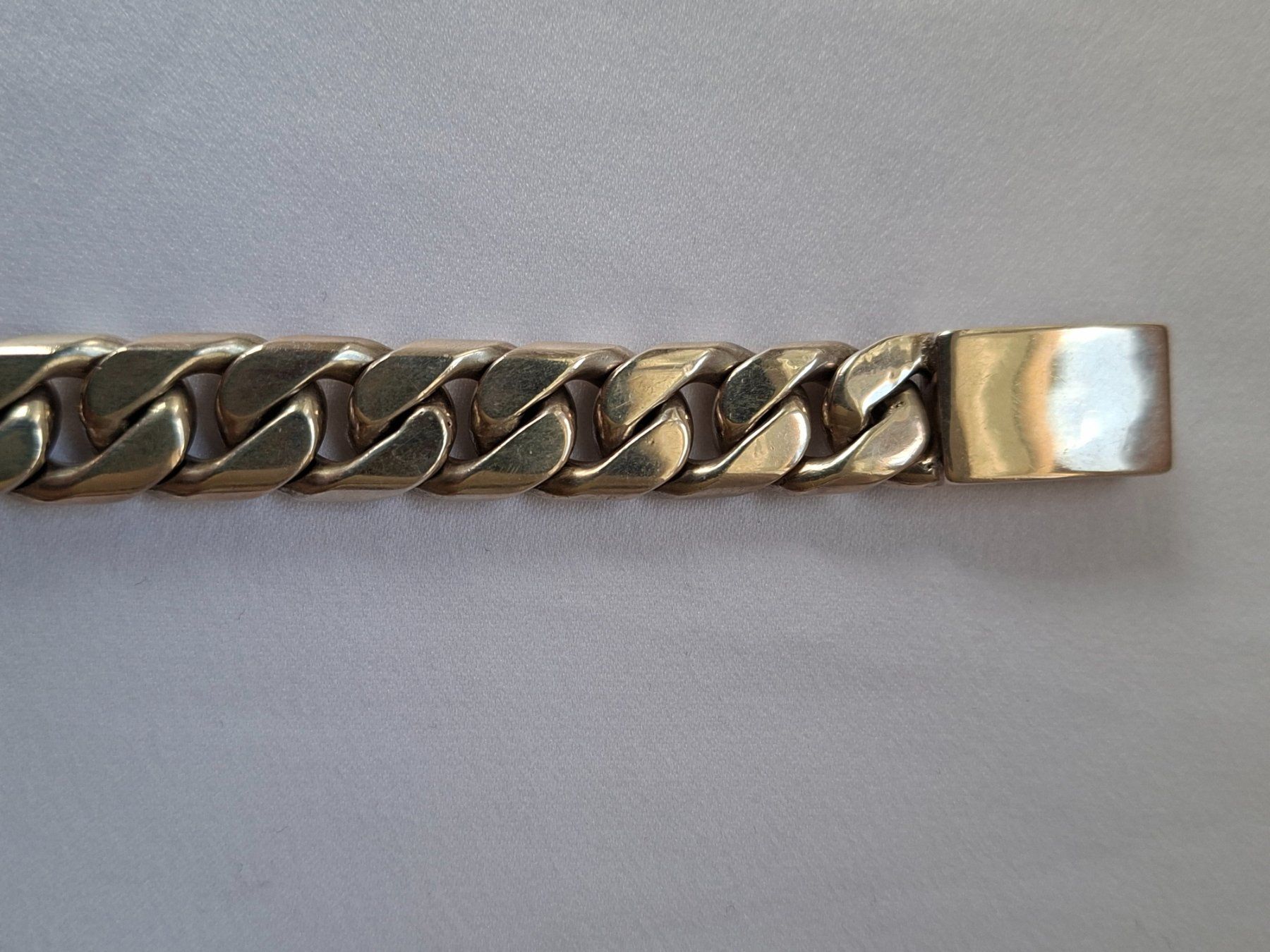 Bracciali & Braccialetti: Panzerarmband 925er Silber massiv – Nuovo (secondo la descrizione) da Dällikon venduto da Toyfan 2