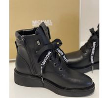 Bottines Michael Kors, cuir noir, taille 39