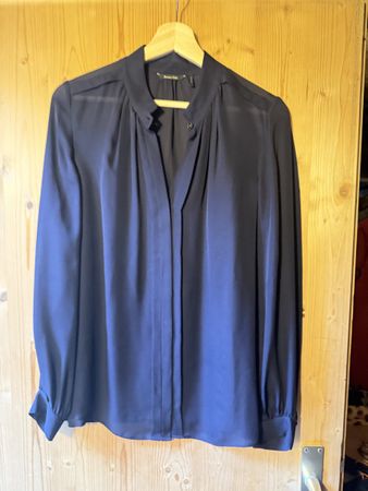 Seidenbluse von Massimo Dutti