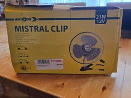 Brunner Mistral Clip 12V Ventilator inkl. Verlängerung