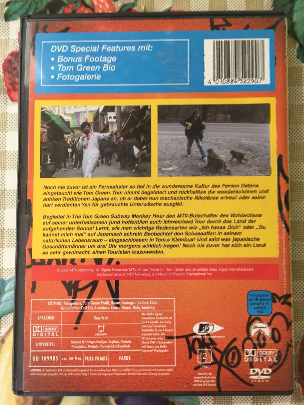 Tutti i DVDs: The Tom Green Subway Monkey Hour – Usato da Rüti ZH venduto da alumedien 1