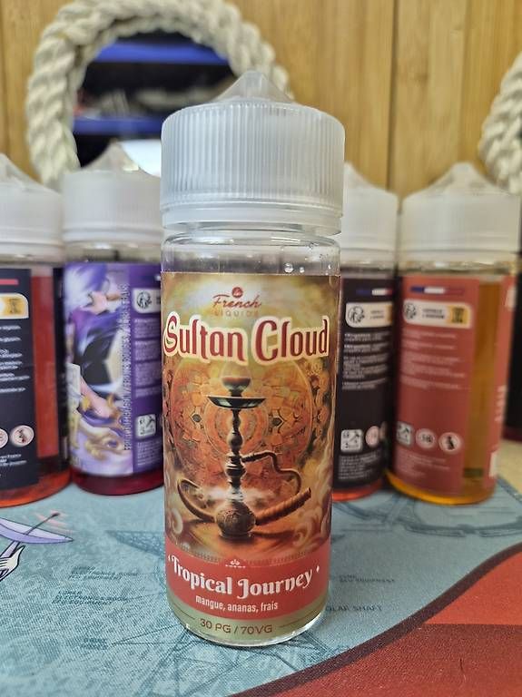 Sonstige Tabakwaren: French liquid Sultan cloud tropical journey  – Gebraucht aus Villeneuve VD von Max1844