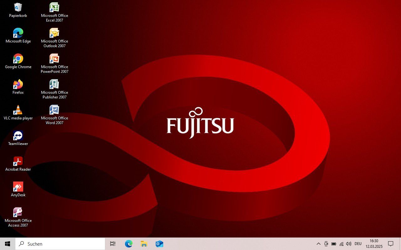 Fujitsu Notebook: FUJITSU Mobile V6555 15.4 Zoll, Win.10 & Office – Usato da Magden venduto da SelHas 5