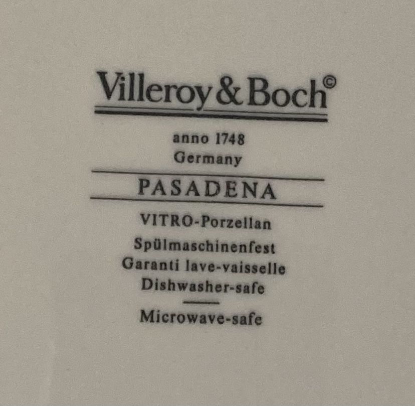 Villeroy & Boch Geschirrsets: Villeroy&Boch Pasadena – Gebraucht aus Glis von luomo 6
