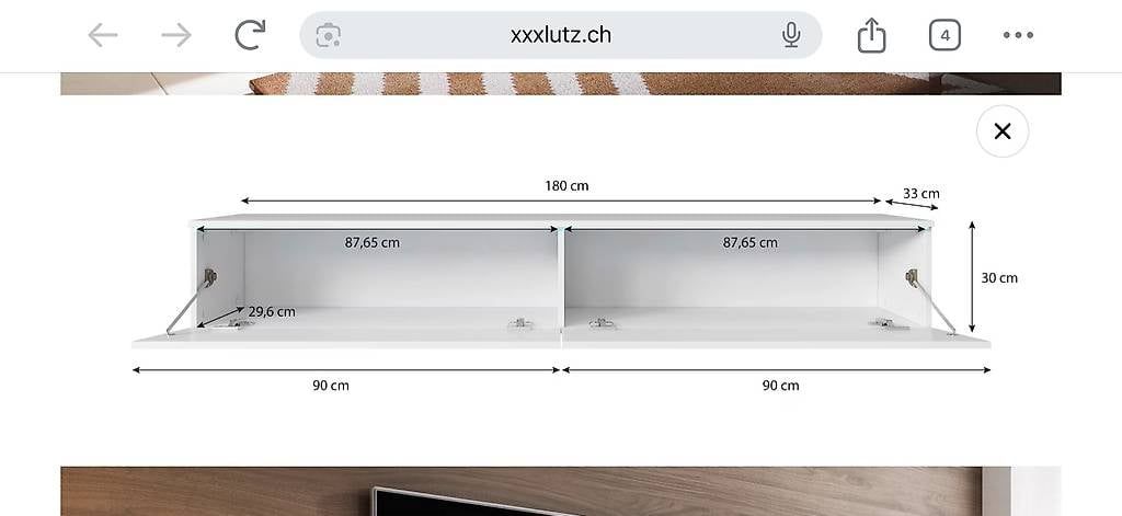 Mobili TV: Lowboard / TV-Möbel  – Usato da Männedorf venduto da tanjaderman 2