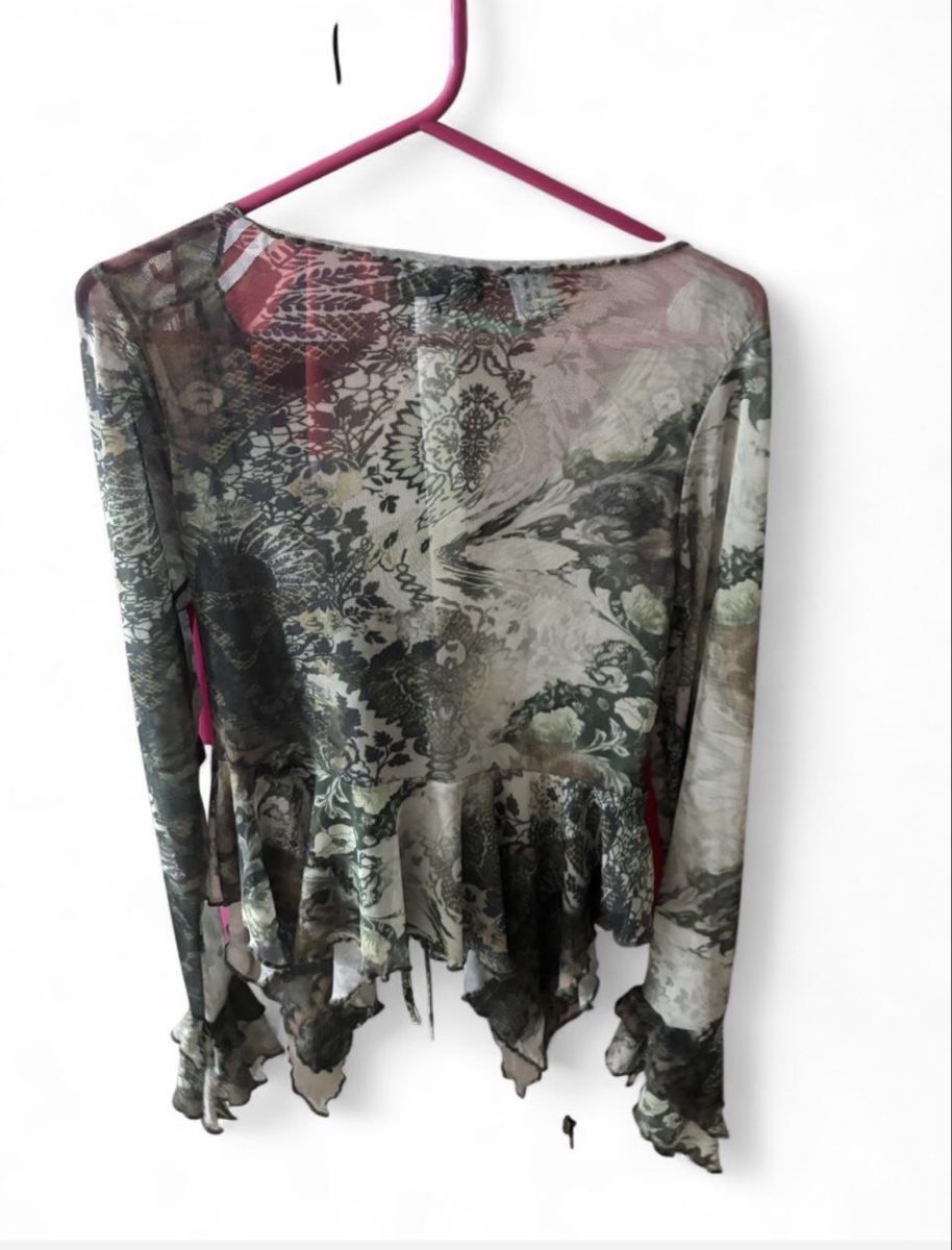 Blusen: Fairy bell sleeves mesh top – Gebraucht aus Basel von Mellychee 2